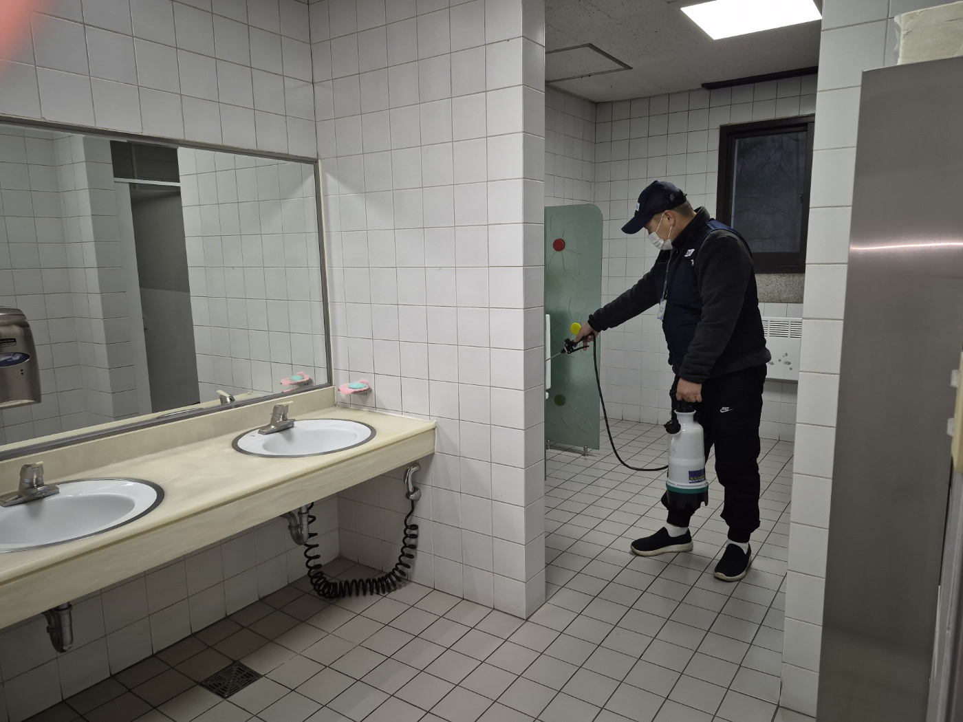 대형 카페 위생 방역