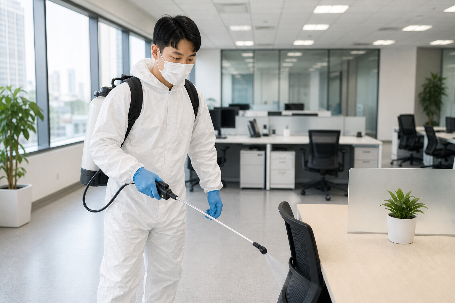 상업·업무 시설 방역